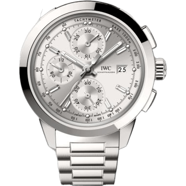 IWC Ingenieur Chronograph Custom Stainless Steel / Silver-Rhodium / Bracelet IW3808-AE