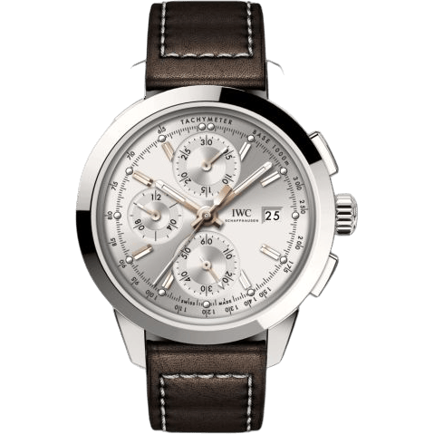 IWC Ingenieur Chronograph Custom Stainless Steel / Silver-Gold / Calf IW3808-AI