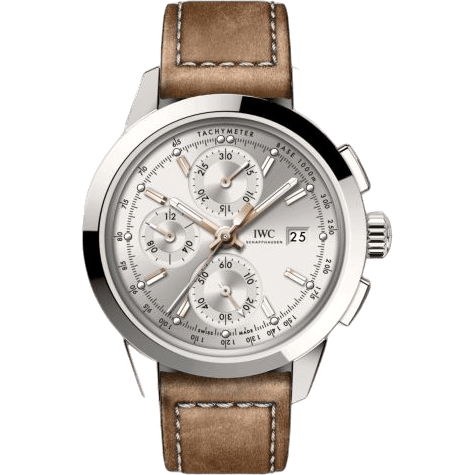 IWC Ingenieur Chronograph Custom Stainless Steel / Silver-Gold / Calf IW3808-AJ