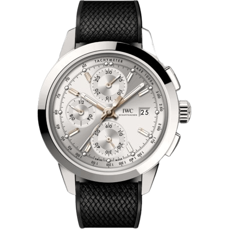 IWC Ingenieur Chronograph Custom Stainless Steel / Silver-Gold / Rubber IW3808-AK