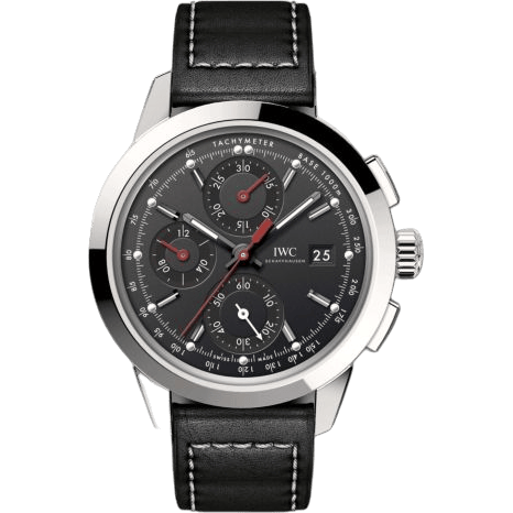 Ingenieur Chronograph Custom Stainless Steel / Black-Red / Calf