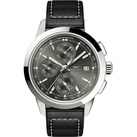 IWC Ingenieur Chronograph Custom Stainless Steel / Green-Rhodium / Calf IW3808-BN