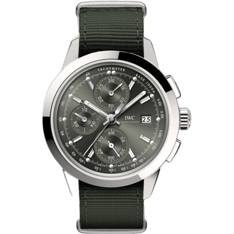 Ingenieur Chronograph Custom Stainless Steel / Green-Rhodium / NATO