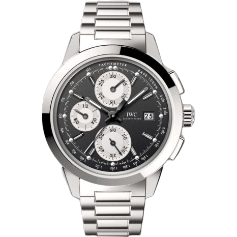 IWC Ingenieur Chronograph Custom Stainless Steel / Black-Silver-Black / Bracelet IW3808-BX