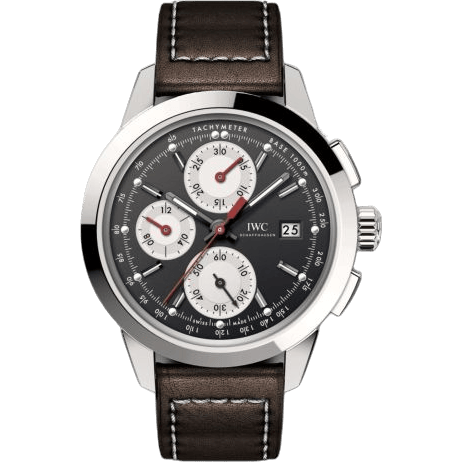 IWC Ingenieur Chronograph Custom Stainless Steel / Black-Silver-Red / Calf IW3808-BZ