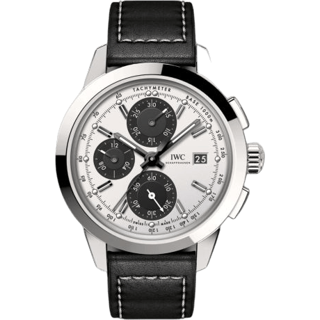 IWC Ingenieur Chronograph Custom Stainless Steel / Silver-Black-Black / Calf IW3808-CD