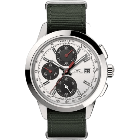 Ingenieur Chronograph Custom Stainless Steel / Silver-Black-Red / NATO