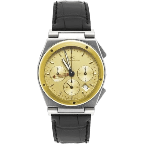 Ingenieur Mecaquartz Chronograph Alarm Stainless Steel / Yellow Gold / Champagne / Strap