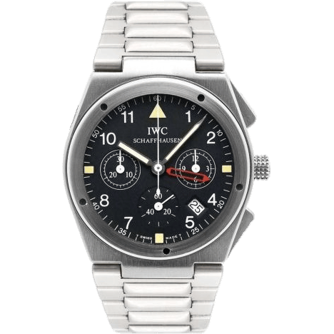 Ingenieur Mecaquartz Chronograph Alarm White Gold / Black / Bracelet