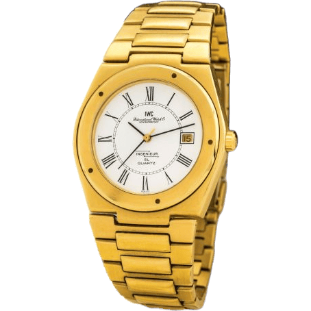 IWC Ingenieur SL Quartz Gold / Roman IW9701 Roman