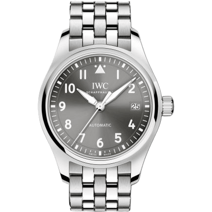 Pilot's Watch 36 Grey / Bracelet