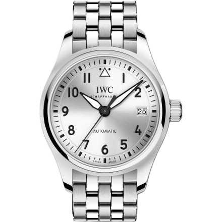 Pilot's Watch 36 Silver / Bracelet