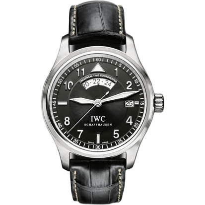 Pilot's Watch Spitfire UTC Stainless Steel / Black / Strap