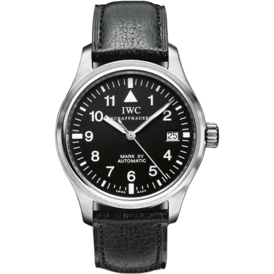Pilot's Watch Mark XV Stainless Steel / Black / Strap