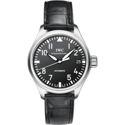 IWC Pilot's Watch Midsize / Black Alligator IW3256-01