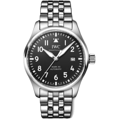 Pilot's Watch Mark XX Stainless Steel / Black / Bracelet