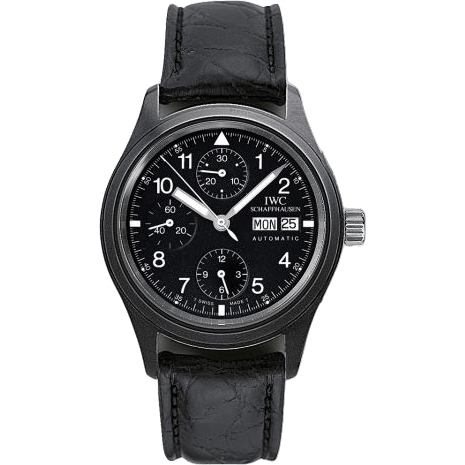 Pilot's Watch Chronograph Ceramic / English / Strap