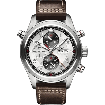 Pilot's Watch Spitfire Double Chronograph Stainless Steel / Panda / Strap