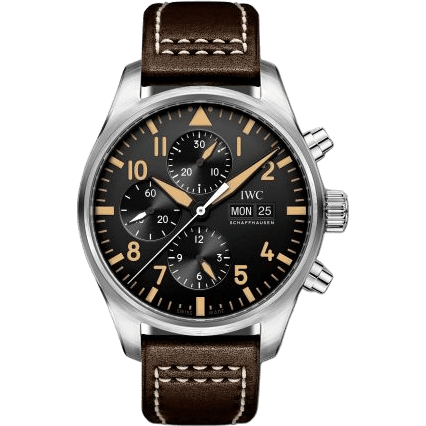 IWC Pilot's Watch Chronograph Stainless Steel / 20th Anniversary Watches of Switzerland IW3777-20