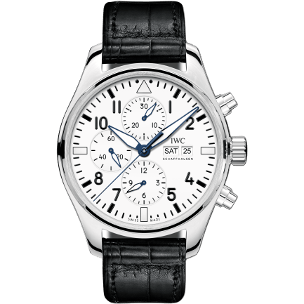 Pilot's Watch Chronograph Edition 150 Years Stainless Steel / White