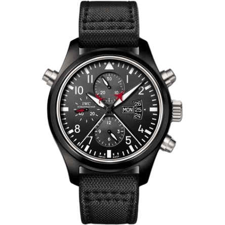 IWC Pilot's Watch Double Chronograph Top Gun IW3799-01