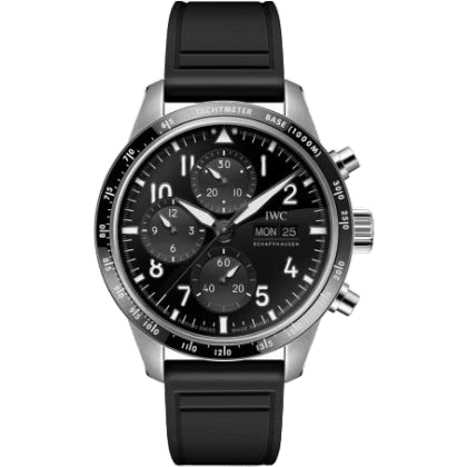 IWC Pilot's Watch Performance Chronograph Titanium / Black / Rubber IW3883-05