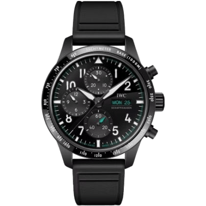 IWC Pilot’s Watch Performance Chronograph 41 Mercedes-AMG PETRONAS Formula One Team Ceratanium / Black / Rubber IW3883-06