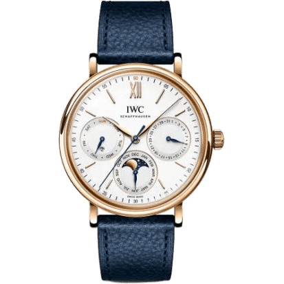 IWC Portofino Perpetual Calendar Rose Gold / Silver IW344602