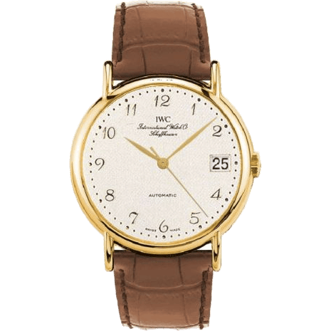 IWC Portofino Automatic Yellow Gold / Silver - Breguet / Strap IW3513-10