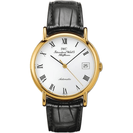 IWC Portofino Automatic Yellow Gold / White - Roman / Strap IW3513-27