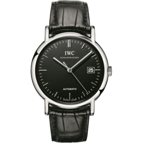 Portofino Automatic / Stainless Steel / Black / Strap