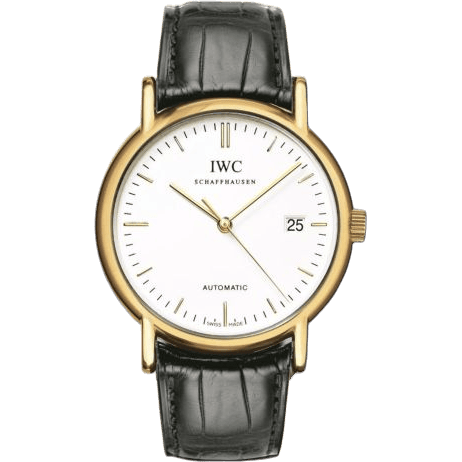IWC Portofino Automatic / Yellow Gold / White / Strap IW3533-16