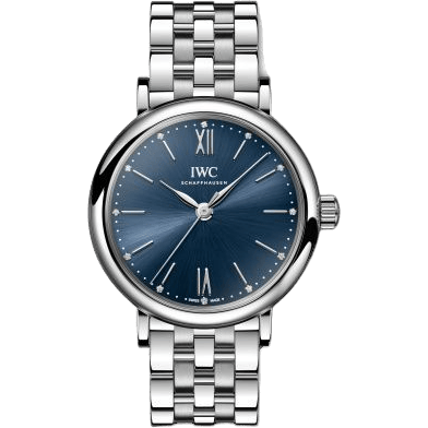 Portofino 34 Stainless Steel / Blue / Bracelet