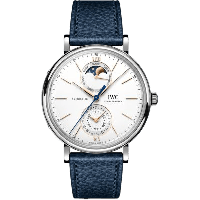 Portofino Complete Calendar 41 Stainless Steel / Silver