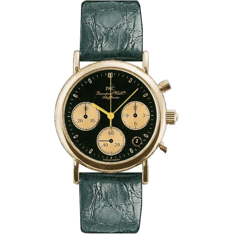 IWC Portofino Lady Chronograph MecaQuartz Rose Gold / Black / Alligator IW3730-01