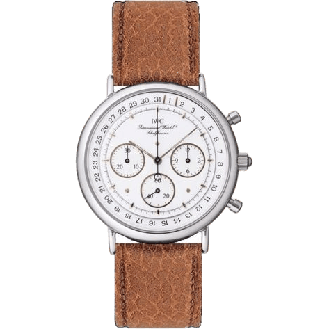 IWC Portofino Chronograph MecaQuartz Stainless Steel / White / Calf IW3731-05