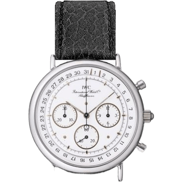 IWC Portofino Chronograph MecaQuartz Stainless Steel / White / Calf IW3731-07