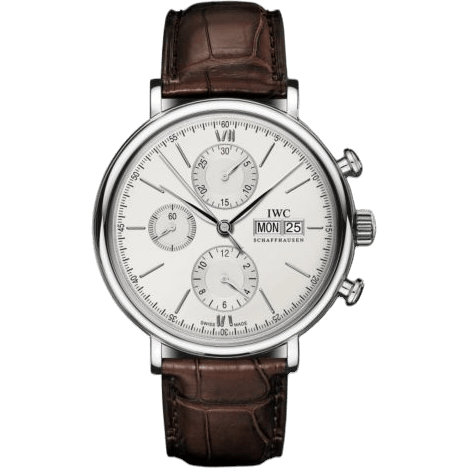 IWC Portofino Chronograph Stainless Steel / Silver IW3910-01