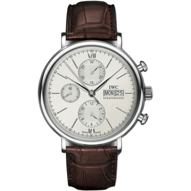 IWC Portofino Chronograph Stainless Steel / Silver IW3910-07