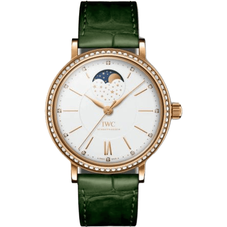 Portofino Automatic Moon Phase 37 Red Gold / Diamond / Silver
