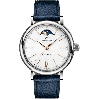 Portofino Automatic Moon Phase 37 Stainless Steel / Silver