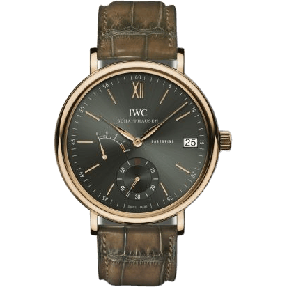 Portofino Hand-Wound Eight Days Red Gold / Green / Harrods