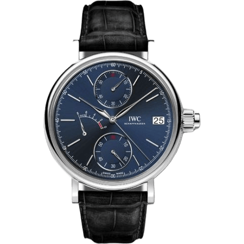 Portofino Hand-Wound Monopusher Platinum / Laureus Charity Night Milano 2015