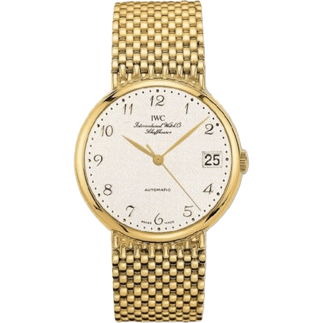 IWC Portofino Automatic Yellow Gold / Silver - Breguet / Strap IW9251-05