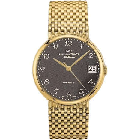 IWC Portofino Automatic Yellow Gold / Black - Breguet / Bracelet IW9261-01