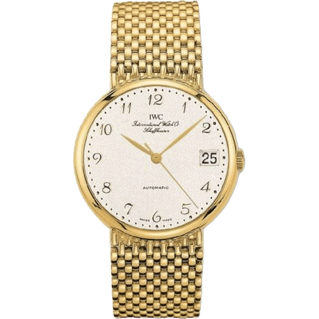 IWC Portofino Automatic Yellow Gold / Silver - Breguet / Strap IW9261-03