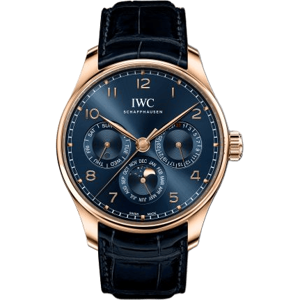 IWC Portugieser Perpetual Calendar 42 Red Gold / Blue / Boutique Edition IW3442-05