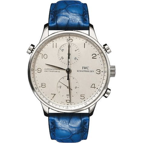 Portuguese Chrono-Rattrapante White Gold / Silver