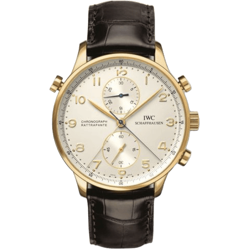 Portugieser Chrono-Rattrapante Yellow Gold / Silver