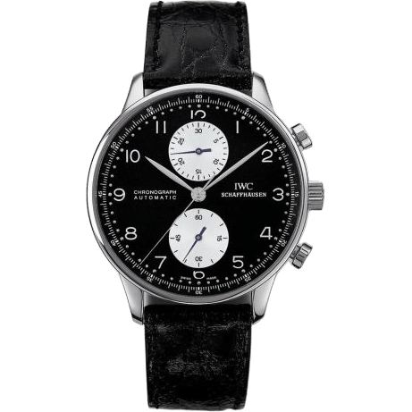 IWC Portuguese Chrono-Automatic Stainless Steel / Reverse Panda IW3714-04